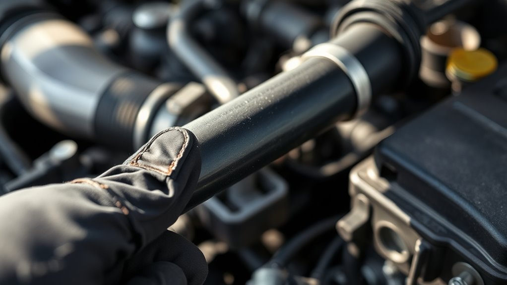 check hoses and connections