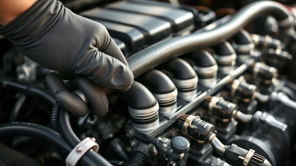 check hoses and seals