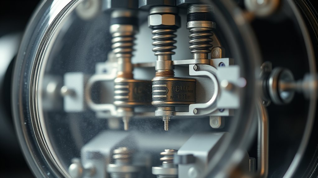 diaphragm triggered pressure response