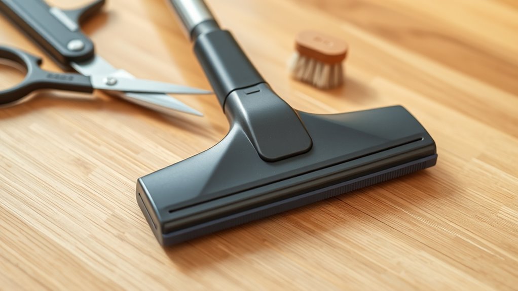 gather tools before cleaning