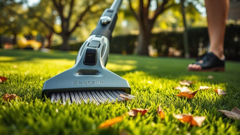gentle turf vacuuming tips