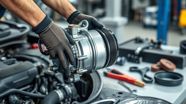 replace ac compressor easily