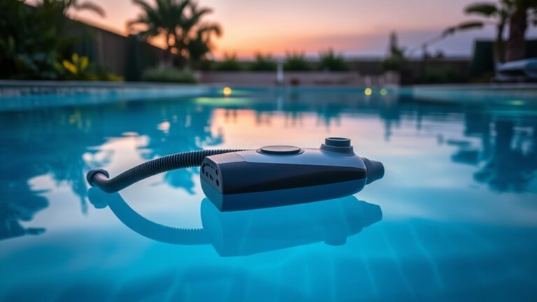 securely leave vacuum submerged
