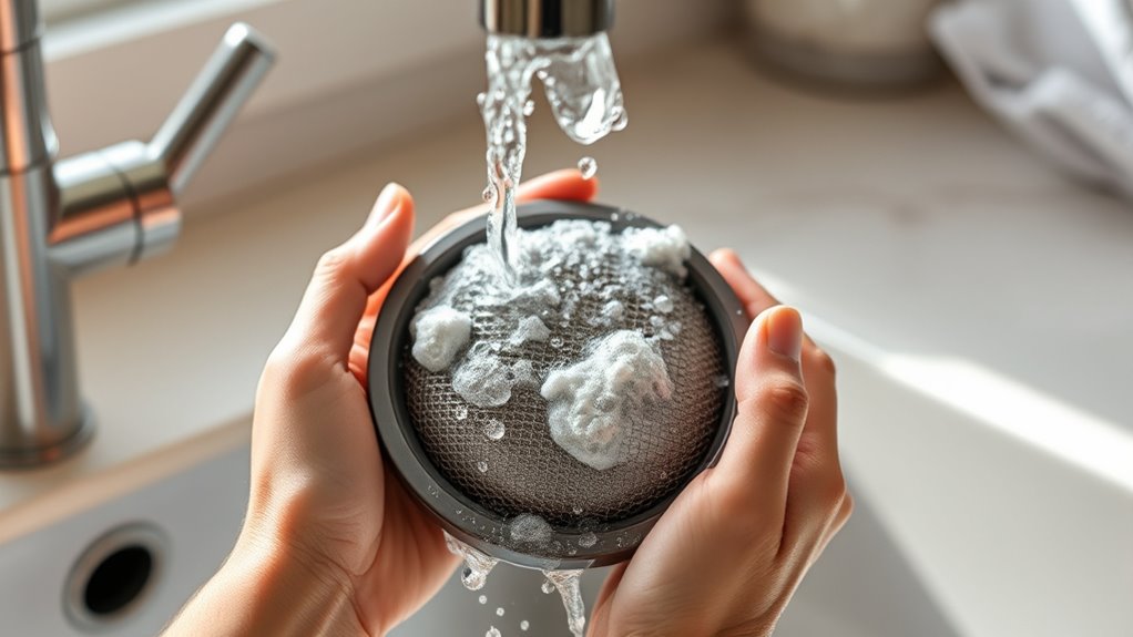 thoroughly clean with soap