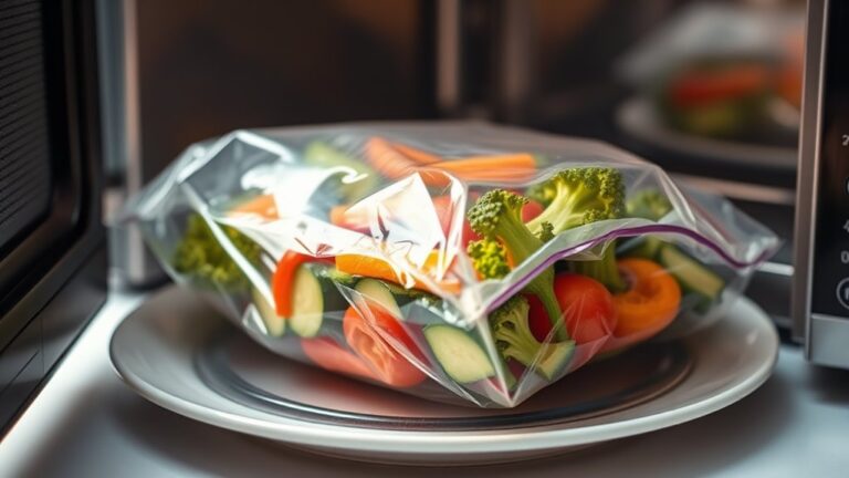 use microwave safe bags