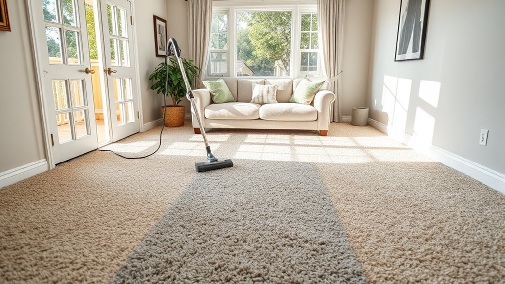 vacuum based on foot traffic