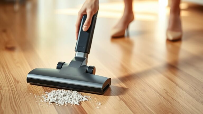 vacuum cleaner usage steps