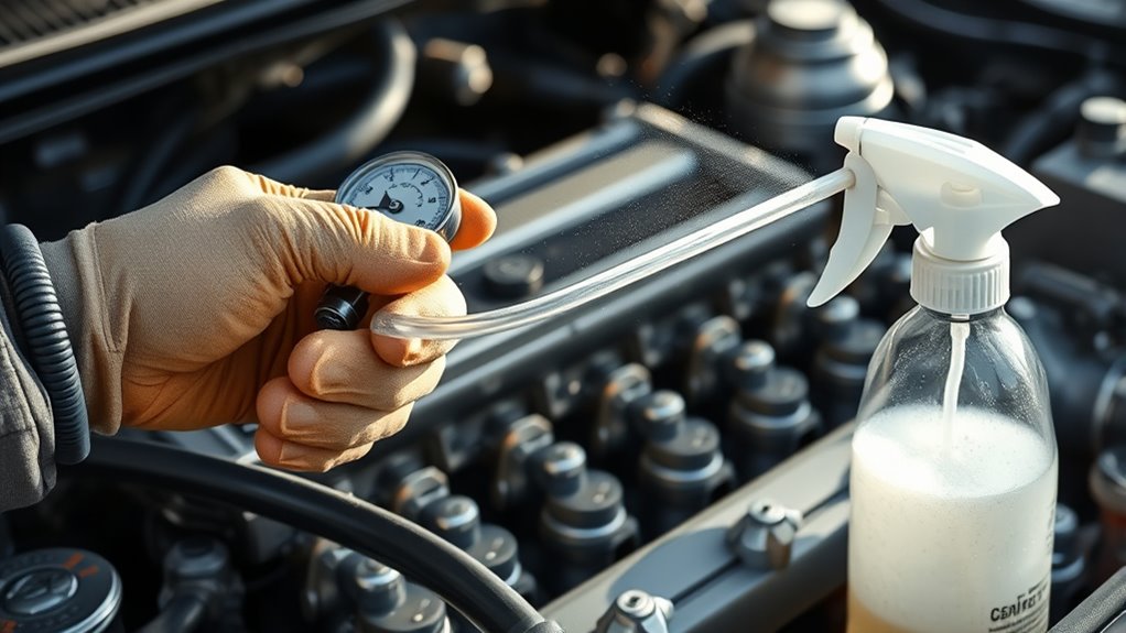 vacuum leak detection tools comparison