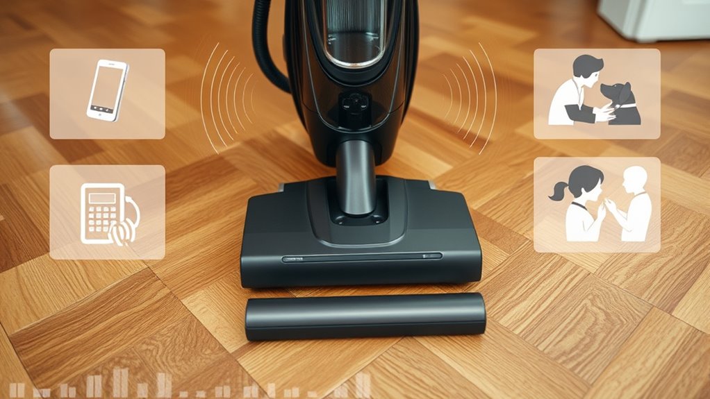 vacuum noise compared to everyday sounds