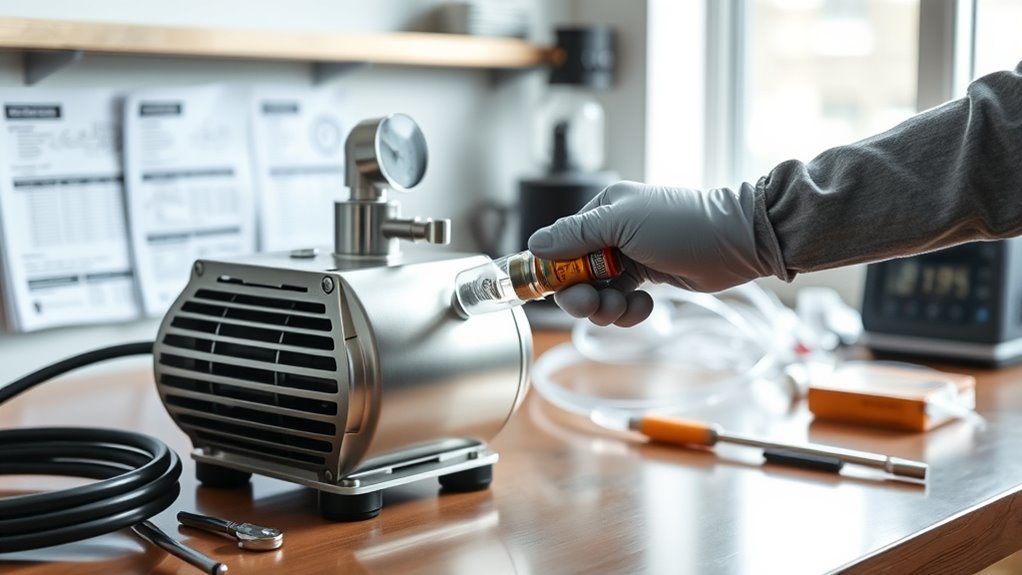 vacuum pump operation guide